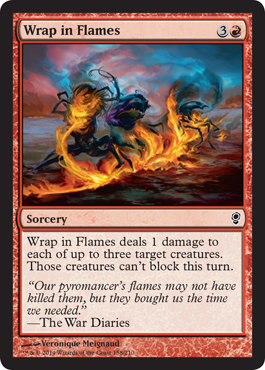 Wrap in Flames - Foil