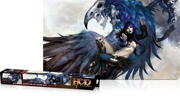 HC&D Death Pin-Up Playmat