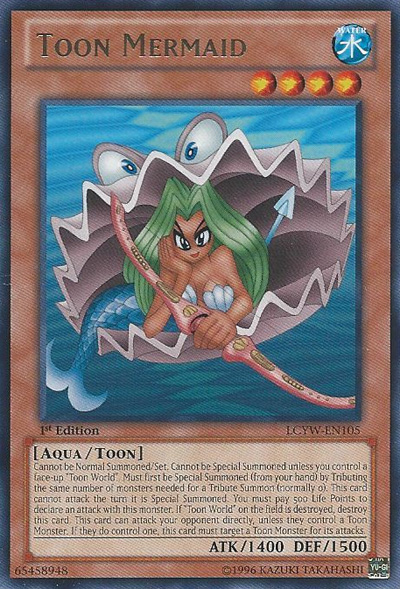 Toon Mermaid - LCYW-EN105 - Rare - Unlimited Edition