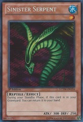 Sinister Serpent - LCYW-EN154 - Secret Rare - Unlimited Edition