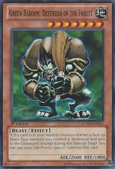 Green Baboon, Defender of the Forest - LCYW-EN165 - Common - Unlimited Edition