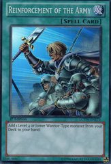 Reinforcement of the Army - LCYW-EN173 - Super Rare - Unlimited Edition