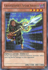 Gravekeeper's Spear Soldier - LCYW-EN185 - Ultra Rare - Unlimited Edition