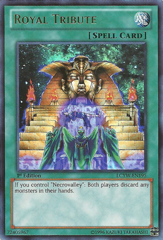 Royal Tribute - LCYW-EN195 - Ultra Rare - Unlimited Edition