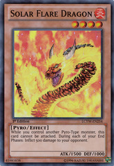 Solar Flare Dragon - LCYW-EN254 - Super Rare - Unlimited Edition