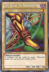 Left Leg of the Forbidden One - LCYW-EN303 - Secret Rare - Unlimited Edition