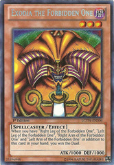 Exodia the Forbidden One - LCYW-EN306 - Secret Rare - Unlimited Edition