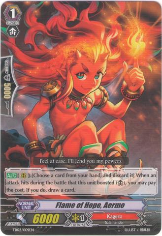 Flame of Hope, Aermo - EB09/025EN - C