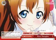 First Thoughts - LL/W24-E073 - CR