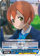 Rin During an Interview - LL/W24-E093 - C