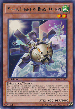 Mecha Phantom Beast O-Lion - PRIO-EN026 - Rare - Unlimited Edition