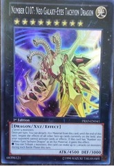 Number C107: Neo Galaxy-Eyes Tachyon Dragon - PRIO-EN041 - Super Rare - Unlimited Edition