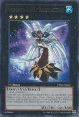 Number 103: Ragnazero - PRIO-EN042 - Rare - Unlimited Edition