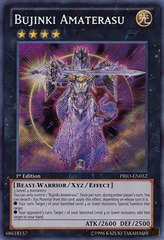 Bujinki Amaterasu - PRIO-EN052 - Secret Rare - Unlimited Edition