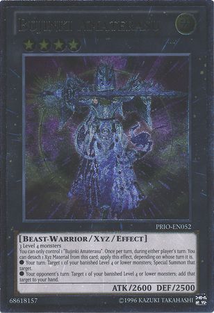 Bujinki Amaterasu - PRIO-EN052 - Ultimate Rare - Unlimited Edition