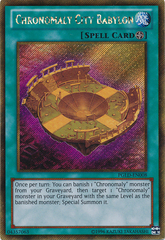 Chronomaly City Babylon - PGLD-EN008 - Gold Secret Rare - Unlimited Edition