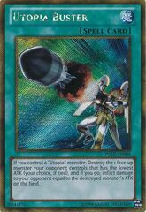 Utopia Buster - PGLD-EN009 - Gold Secret Rare - Unlimited Edition