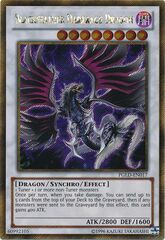 Blackfeather Darkrage Dragon - PGLD-EN017 - Gold Secret Rare - Unlimited Edition