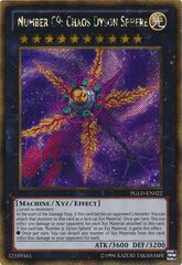 Number C9: Chaos Dyson Sphere - PGLD-EN022 - Gold Secret Rare - Unlimited Edition