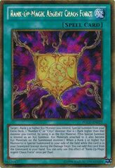 Rank-Up-Magic Argent Chaos Force - PGLD-EN027 - Gold Secret Rare - Unlimited Edition