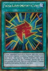 Gagaga Academy Emergency Network - PGLD-EN028 - Gold Secret Rare - Unlimited Edition