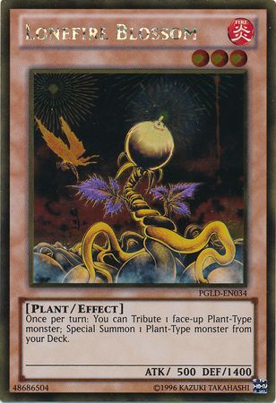 Lonefire Blossom - PGLD-EN034 - Gold Rare - Unlimited Edition Lonefire Blossom - PGLD-EN034 - Gold Rare - Unlimited Edition