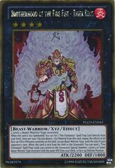 Brotherhood of the Fire Fist - Tiger King - PGLD-EN045 - Gold Rare - Unlimited Edition