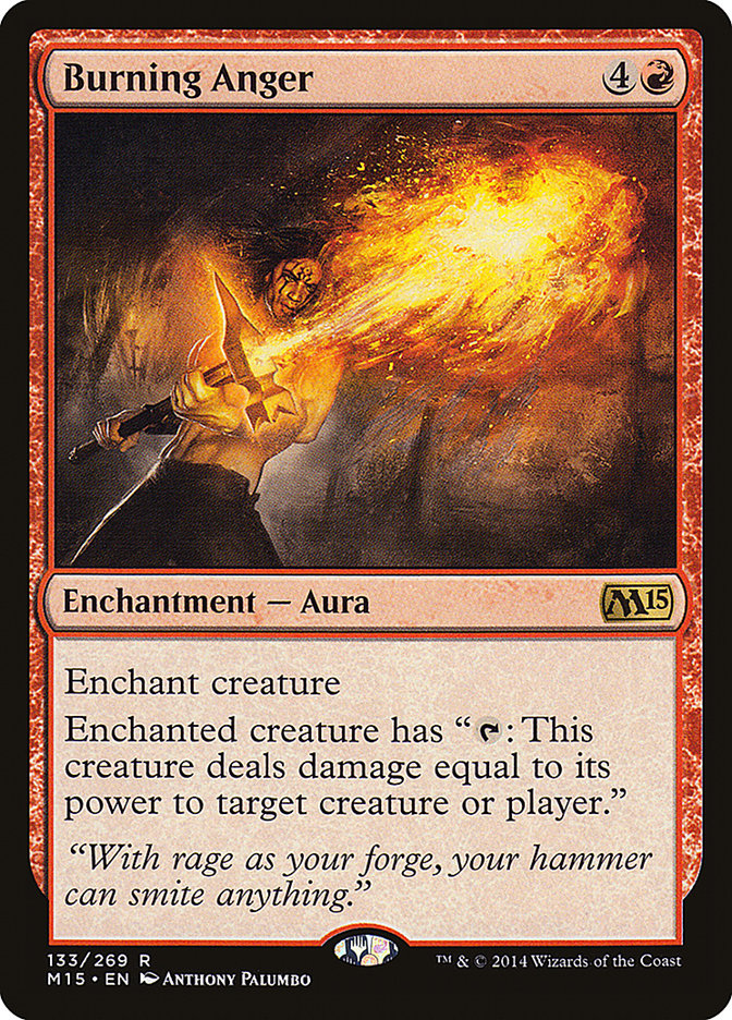 Burning Anger - Foil