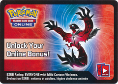 Legends of Kalos - Yveltal Tin Code Card