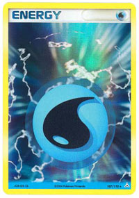 Water Energy - 107/110 - Holo Rare