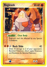 Regirock - 28/110 - Rare