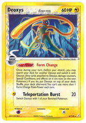 Deoxys (Speed) - 6/110 - Holo Rare