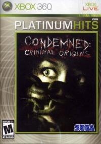 Condemned: Criminal Origins - Platinum Hits