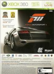 Forza Motorsport 3 & Halo 3: ODST (Double Pack)