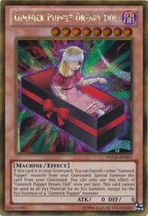 Gimmick Puppet Dreary Doll - PGLD-EN001 - Gold Secret Rare - Unlimited Edition