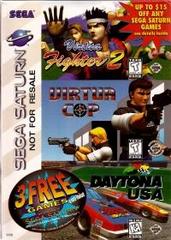 Daytona USA/ Virtua Cop/ Virtua Fighter 2 - 3 Game Bundle