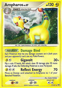 Ampharos - 1/127 - Holo Rare