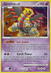 Giratina (9) Lv. 55 - 9/127 - Holo Rare