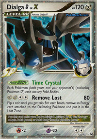 Dialga [G] LV.X - 122/127 - Rare Holo