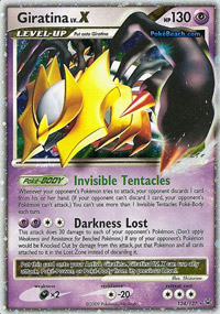 Giratina Lv.X - 124/127 - Rare Holo