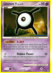 Unown [X] - 71/132 - Uncommon