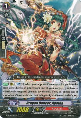 Dragon Dancer, Agatha - BT14/095EN - C Dragon Dancer, Agatha - BT14/095EN - C