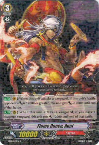 Flame Dance, Agni - BT14/031EN - R