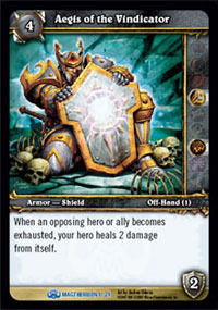 Aegis of the Vindicator - Foil - Rare