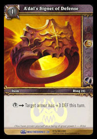 Adals Signet of Defense