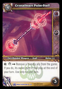 Crystalheart Pulse-Staff - Foil - Rare