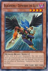 Blackwing - Zephyros the Elite - SDLI-EN022 - Common - 1st Edition