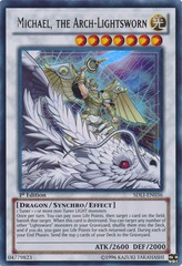 Michael, The Arch-Lightsworn - SDLI-EN036 - Ultra Rare - 1st Edition