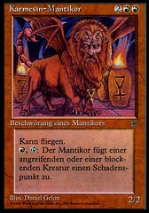 Crimson Manticore (Karmesin-Mantikor)