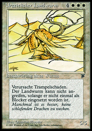 Elder Land Wurm (Urzeitlicher Landwurm)